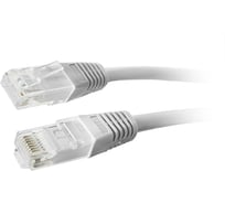 Патч-корд TWT RJ45-RJ45, 4 пары, UTP, категория 6, 3 м, серый, 45-45-3.0/6-GY