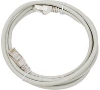 Патч-корд TWT RJ45-RJ45, 4 пары, FTP, категория 6, 2 м, серый, 45-45-2.0/S6-GY