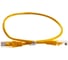 Патч-корд TWT RJ45-RJ45, 4 пары, UTP, категория 5е, 0.5 м, желтый, 45-45-0.5-YL 2