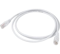 Патч-корд TWT RJ45-RJ45, 4 пары, UTP, категория 5е, 1.5 м, белый, 45-45-1.5-WH
