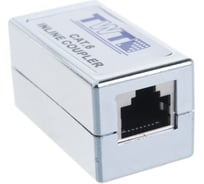 Соединитель 2-х портов RJ-45, экранированный, категории 6 TWT CP45STP6