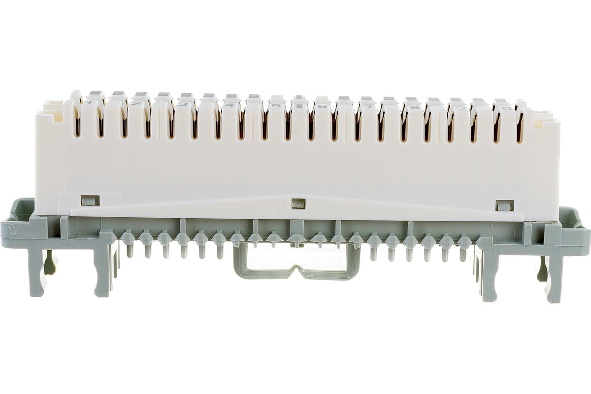 Размыкаемый плинт TWT LSA-PLUS-PROFIL маркировка от 1 до 0 Eco под ...