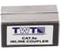 Соединитель 2-х портов TWT RJ-45, экранированный, категории 5е CP45STP5E 2