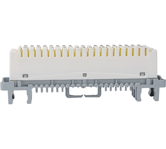 Размыкаемый плинт TWT LSA-PLUS-PROFIL маркировка от 0 до 9 Eco под хомут и профиль LSA10P-DIS-09