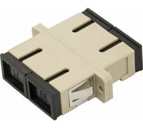 Оптический адаптер LANMASTER SC, OM3, дуплексный LAN-2SC-AM-OM3