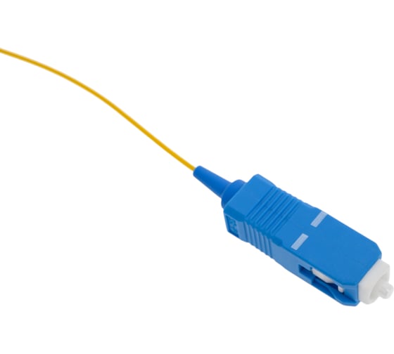 Пигтейл LANMASTER SC, UPC одномодовый OS2, 1.5 м LAN-PIG-SC/SU-1.5