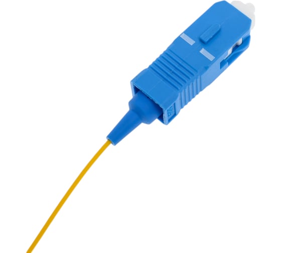 Пигтейл LANMASTER SC, UPC одномодовый OS2, 1.5 м LAN-PIG-SC/SU-1.5