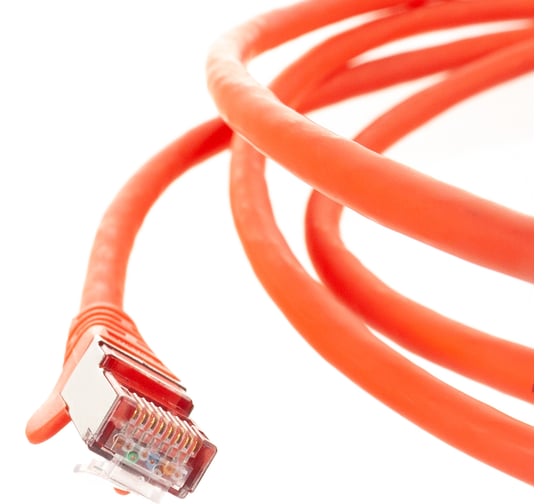 Патч-корд LANMASTER RJ45-RJ45, 4 пары, FTP, категория 6A, 2 м, оранжевый, LSZH, LAN-PC45/S6A-2.0-OR