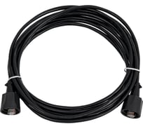 Индустриальный патч-корд LANMASTER RJ45-RJ45 4 пары FTP категория 5е 5м черный, LAN-S45-45-5.0-WP