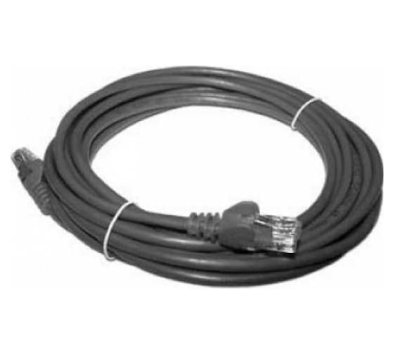 Патч-корд LANMASTER RJ45-RJ45, 4 пары, FTP, категория 5е, 0.5 м, черный, LSZH, LAN-PC45/S5E-0.5-BK