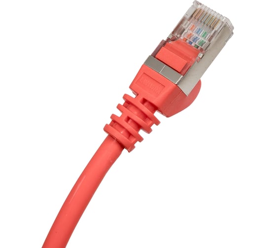 Патч-корд LANMASTER RJ45-RJ45, 4 пары, FTP, категория 5е, 2 м оранжевый, LSZH, LAN-PC45/S5E-2.0-OR