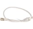 Патч-корд LANMASTER RJ45-RJ45, 4 пары, FTP, категория 5е, 0.5 м, белый, LSZH, LAN-PC45/S5E-0.5-WH 1