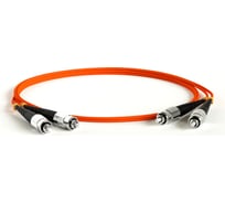 Волоконно-оптический патч-корд (шнур) Hyperline FC-D2-62-FC/PR-FC/PR-H-5M-LSZH-OR MM 62.5/125, FC-FC, 2.0 мм, duplex, LSZH, 5 м 239508