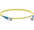 Волоконно-оптический патч-корд (шнур) Hyperline FC-S2-9-FC/UR-FC/UR-H-0.5M-LSZH-YL SM 9/125 (OS2), FC/UPC-FC/UPC, 2.0 мм, simplex, LSZH, 0.5 м 375365 1