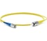 Волоконно-оптический патч-корд (шнур) Hyperline FC-S2-9-FC/UR-ST/UR-H-10M-LSZH-YL SM 9/125 (OS2), FC/UPC-ST/UPC, 2.0 мм, simplex, LSZH, 10 м 247459 1