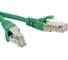Патч-корд Hyperline PC-LPM-SFTP-RJ45-RJ45-C5e-0.5M-LSZH-GN SF/UTP, экранированный, Cat.5e (100% Fluke Component Tested), LSZH, 0.5 м, зеленый 264314 1