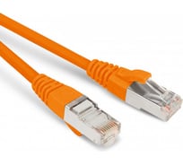 Патч-корд Hyperline PC-LPM-SFTP-RJ45-RJ45-C6-6M-LSZH-OR S/FTP, экранированный, Cat.6 (100% Fluke Component Tested), LSZH, 6 м, оранжевый 264513