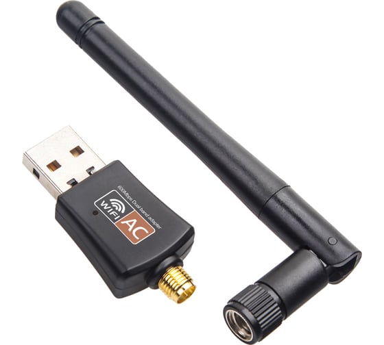 Адаптер PALMEXX USB WiFi n/g/b/ac с антенной, 2.4GHz+5GHz, 802.11ac PX/ADAPT-WF-AC-ANT 1