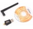 Адаптер PALMEXX USB WiFi n/g/b/ac с антенной, 2.4GHz+5GHz, 802.11ac PX/ADAPT-WF-AC-ANT 6