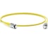 Волоконно-оптический патч-корд (шнур) Hyperline FC-S2-9-ST/UR-ST/UR-H-20M-LSZH-YL SM 9/125 (OS2), ST/UPC-ST/UPC, 2.0 мм, simplex, LSZH, 20 м 247523 1