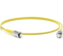 Волоконно-оптический патч-корд (шнур) Hyperline FC-S2-9-ST/UR-ST/UR-H-50M-LSZH-YL SM 9/125 (OS2), ST/UPC-ST/UPC, 2.0 мм, simplex, LSZH, 50 м 247530