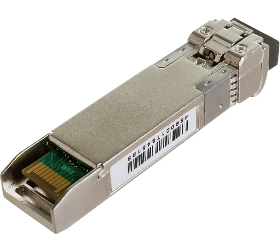 Модуль SFP+ GIGALINK 10G, WDM, одно волокно, Tx:1330/Rx:1270 нм, 12 дБ GL-OT-ST12LC1-1330-1270