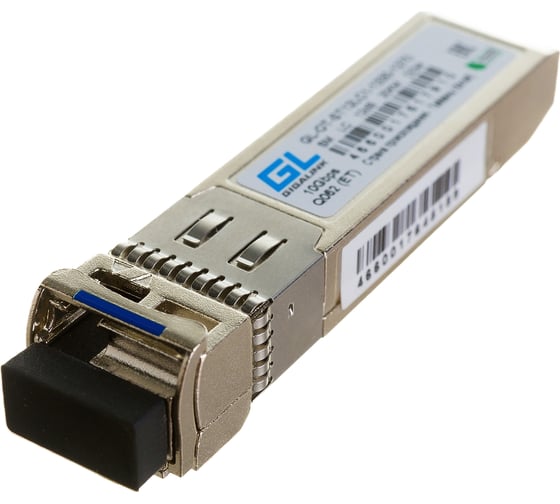 Модуль SFP+ GIGALINK 10G, WDM, одно волокно, Tx:1330/Rx:1270 нм, 12 дБ GL-OT-ST12LC1-1330-1270
