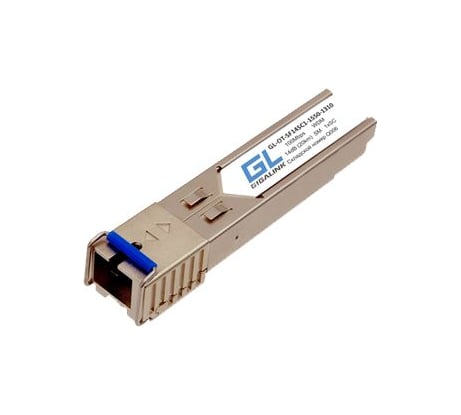Модуль SFP GIGALINK WDM, 100/155 Мбит/c, одно волокно SM, SC GL-OT-SF14SC1-1550-1310
