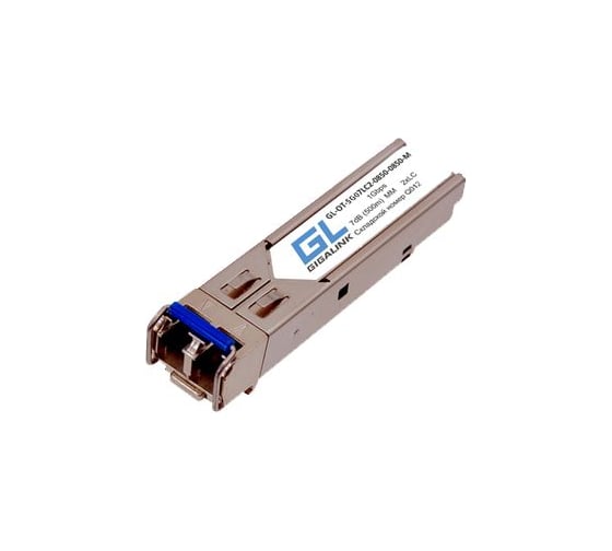 Модуль SFP GIGALINK 1Гбит/c, два волокна МM, 2xLC, 850 нм, 7 дБ GL-OT-SG07LC2-0850-0850-M