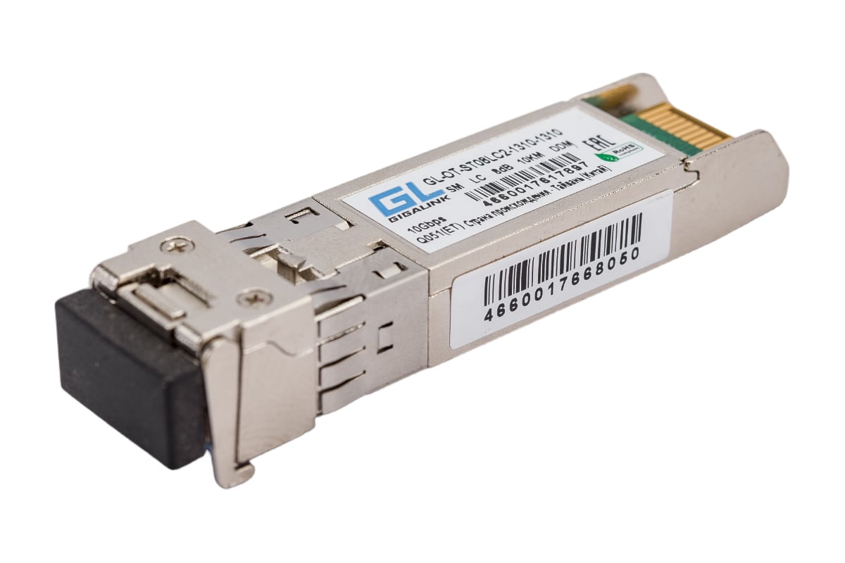 SFP+ модуль Gigalink GL-OT-ST08LC2-1310-1310