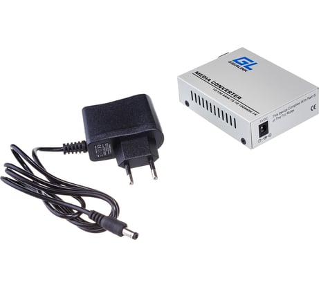 Конвертер UTP GIGALINK 100Мбит/c, WDM, без LFP, SM, SC GL-MC-UTPF-SC1F-18SM-1550-N