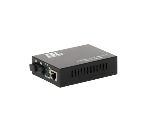 Конвертер из UTP GIGALINK 10/100/1000Мбит/c в WDM, без LFP, SM, SC GL-MC-UTPG-SC1G-08SM-1550-N