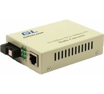 Конвертер UTP GIGALINK 100Мбит/c, WDM, LFP, SM, SC GL-MC-UTPF-SC1F-18SM-1550