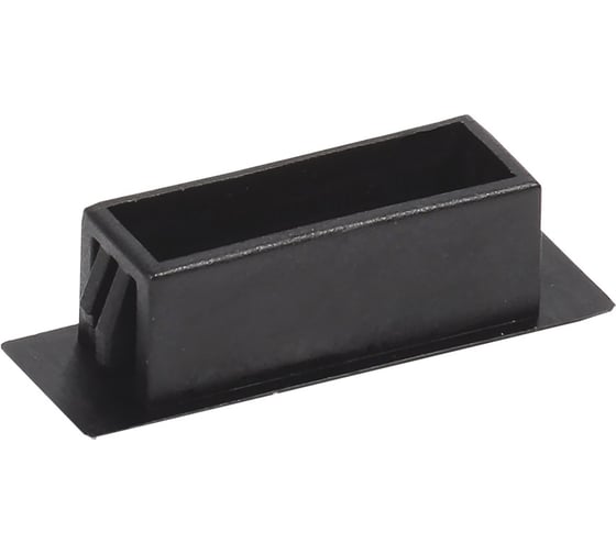Заглушка ITK SC duplex пластик, черная FOBX-Z-SCDX 1