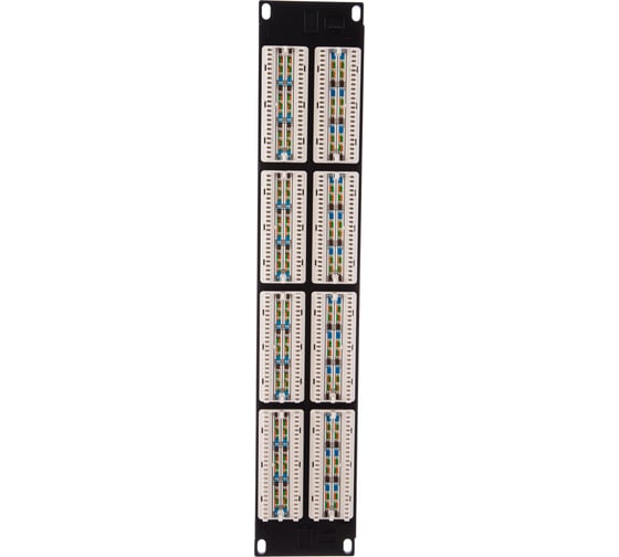 Патч-панель LANMASTER 19", 48 портов RJ-45, категория 5e, UTP, 2U, LAN-PPL48U5E
