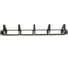 Органайзер NIKOMAX 19", 1U, кольца 60мм 2шт. NMC-OK600H-1U-BK-2 2