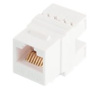 Модуль Keystone, NIKOMAX Кат.5e, RJ45/8P8C NMC-KJUD2-VI-WT