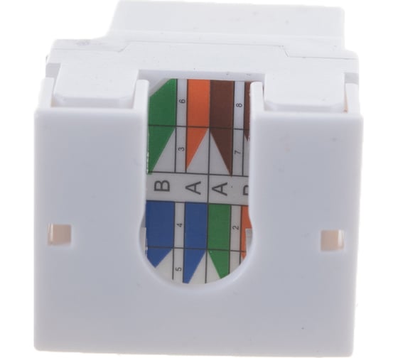 Модуль Keystone, NIKOMAX Кат.5e, RJ45/8P8C NMC-KJUD2-VI-WT