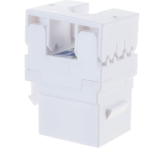 Модуль Keystone, NIKOMAX Кат.5e, RJ45/8P8C NMC-KJUD2-VI-WT
