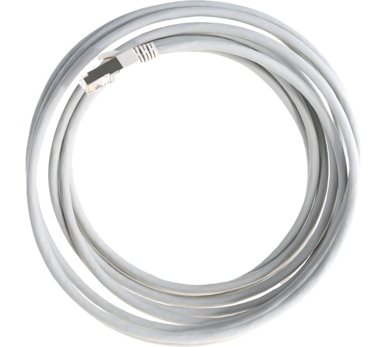 Коммутационный шнур NIKOMAX F/UTP 4 пары, серый, 5м NMC-PC4SD55B-050-C-GY