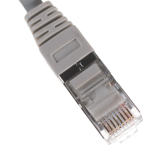 Коммутационный шнур NIKOMAX F/UTP 4 пары, серый, 5м NMC-PC4SD55B-050-C-GY