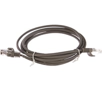 Шнур NIKOMAX U/UTP 4 пары, Кат.5e, 2хRJ45/8P8C, T568B, 7x0,175мм, LSZH, серый, 2м NMC-PC4UD55B-ES-020-C-GY