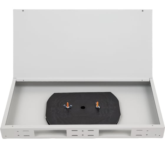 Оптический кросс NIKOMAX 19", 1U, укомплектованный на 8 портов SC/UPC, SM 9/125 OS2, серый, полный NMF-RP08SCUS2-WS-ES-1U-GY