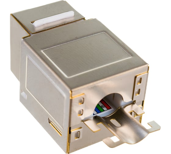Вставка Keystone RJ-45 LANMASTER категория 5e, экранированная, LAN-OK45S5E/90