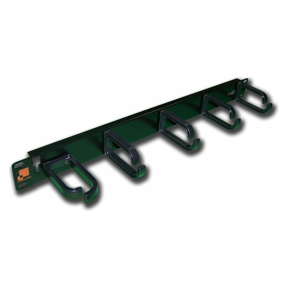 Кабельный органайзер LANMASTER 19 со съемными пластиковыми кольцами, 1U ...