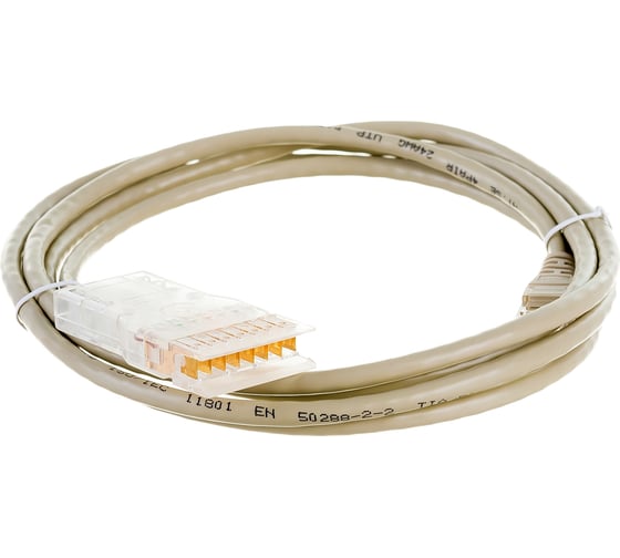 Патч-корд LANMASTER 110 тип-RJ45, 4 пары, UTP, 2 м, LAN-45-P4-2m