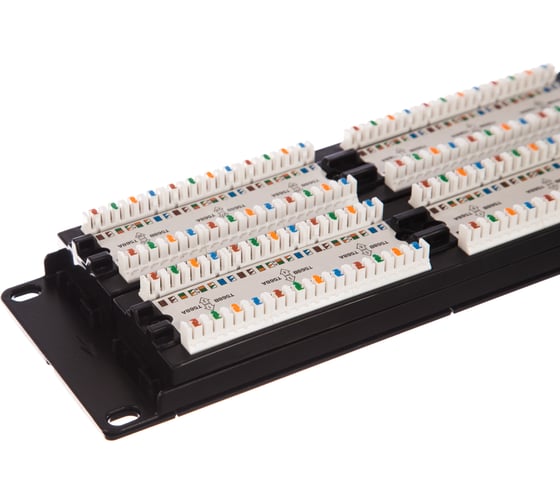 Патч-панель TWT 19, 48 портов RJ-45, категория 5e, UTP, 2U, PP48UTP