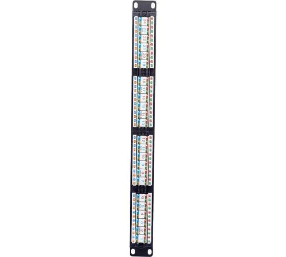 Патч-панель TWT 19 , 24 порта RJ-45, категория 6, UTP, 1U, PP24UTP/6