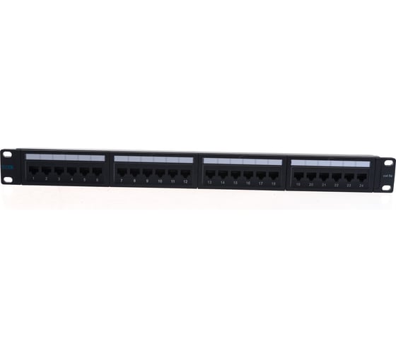 Патч-панель TWT 19, 24 порта RJ-45, категория 5e, UTP, 1U, PP24UTP