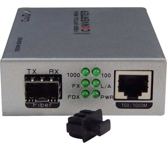 Медиаконвертер ComOnyx, rj45 + sfp слот (1гбит/с + 1гбит/с), co-mc-gf, 100-064
